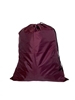 Burgundy Polyester Laundry Bags 22x28 with drawstring and 2 grommets