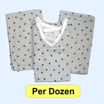 V-Neck Hospital Gown (Per Dozen)