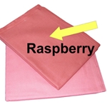 Rib Cord Bedspreads Raspberry (each)  