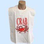 Cloth Crab Bib: Reusable Washable