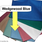 Rib Cord Bedspread Wedgewood Blue