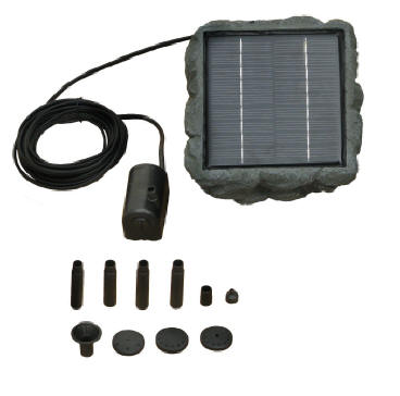 OVERSTOCK Solar Water Fountain