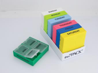 The 7 Pack Medication Pill Tray