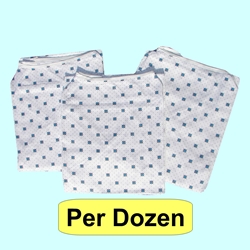 Angle Tie Back Hospital Gown (Per Dozen)