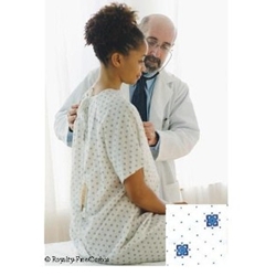 Angle Tie Back Hospital Gown (Each)