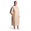 10XL Bariatric Oversized Patient Gown Pale Yellow with geometric patterns