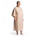 10XL Bariatric Oversized Patient Gown Pale Yellow with geometric patterns