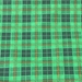 18" x 35" Adult Bib Green Checkered Waterproof Back(each)