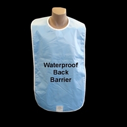 18" x 35" Blue Yellow Flannel Waterproof Back (Each)