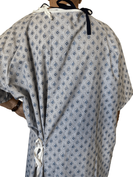 Utopia Care 6 Pack Cotton Blend Unisex Hospital Gown, Fits Sizes up to 2XL  Blue : Amazon.in: Industrial & Scientific