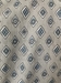 Closeup of Oversized Bariatric Patient Gown Pale Grey with Blue Diamond Print