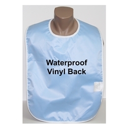Adult Bib Blue Cross Check (each)