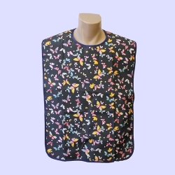Adult Bib Butterfly Design Waterproof Back (each)