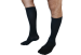 Lower Legs of Man Wearing Black Support Compression Socks