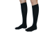 Lower Legs of Woman Wearing Black Support Compression Socks