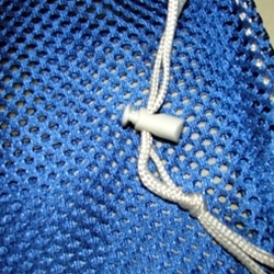 Blue Mesh Net Draw String Laundry Bags 30" x 40"
