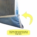 How to Snap Blue White Adult Bib Crumb Catcher