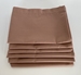 Chocolate Brown Pillowcases (Six Pack) - Standard Size 180 Thread Count
