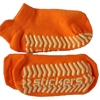 Sticker Sox Toddler Size Orange Trampoline Non Slip Socks (per pair)
