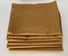 Golden Brown Pillowcases (Six Pack) - Standard Size 180 Thread Count
