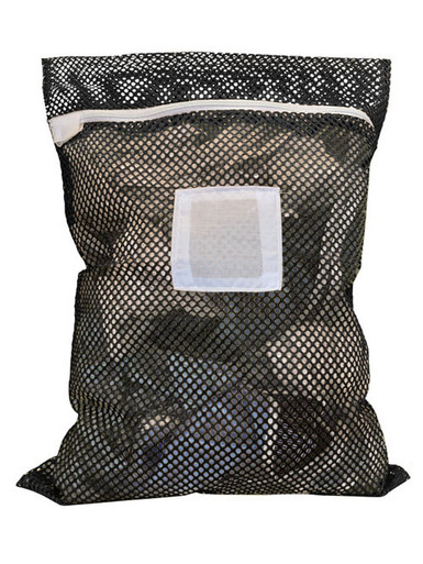 Irregular Zipper Mesh Laundry Bags 