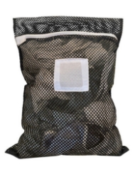 Irregular Zipper Mesh Laundry Bags 