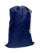 Navy Blue Polyester Laundry Bag with Drawstring 24x36