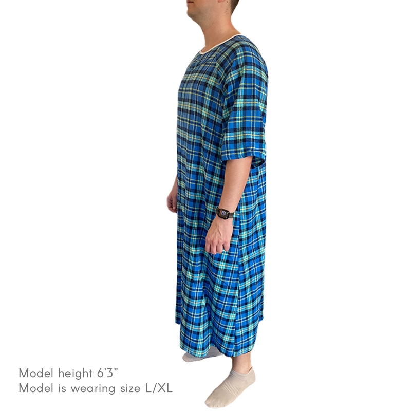 1563 - Carole® Cotton Flannel Floor Length 100% Cotton Granny Nightgown -  ET Reavis & SonET Reavis & Son