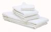 Blended polyester cotton premium wash cloths, hand towels, bath mats and bath towels