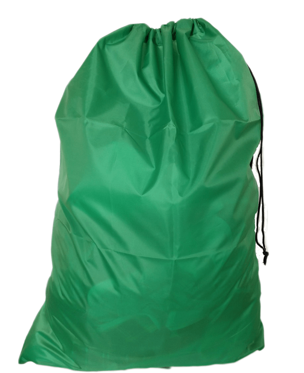 New Lot of 4 Color Heavy Duty Jumbo Size Nylon Laundry Bags Black Green 30"x40" 