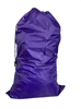 Purple Polyester Laundry Bags 24x36 with drawstring