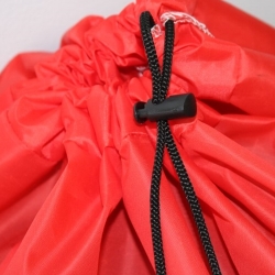 Red 24" x 36" Polyester Laundry Bag (each)