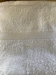 Closeup of Standard Premium Cotton White Towel