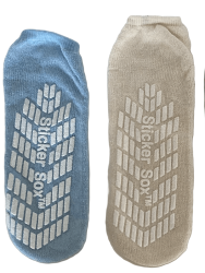 Sticker Sox Hospital Socks. Sizes Small, Medium