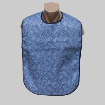 Super Soaker Azure Adult Bib Waterproof Back (each)