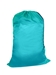 Large Teal Polyester Laundry Bag 30"x40" with Toggle Slip Lock Drawstring Closure
