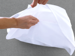 White Envelope Style Pillowcase - 