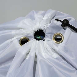 White Laundry Bag 22" x 28" with Grommet (each)