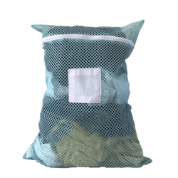 Zipper Aqua Mesh Net Laundry Bags 18" x 24"