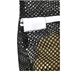 Zipper Black Mesh Net Laundry Bags 18" x 24"