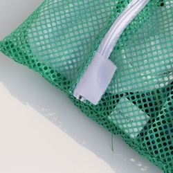 Zipper Green Mesh Net Laundry Bags 24" x 36"