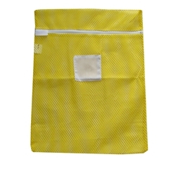 Zipper Yellow Mesh Net Laundry Bags 24" x 36"