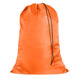 Orange Large Laundry Bag -Polyester and Nylon Like