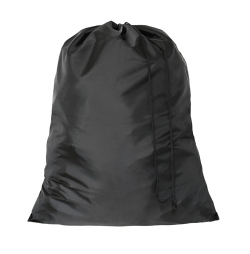 Black Small  Laundry Bag -Polyester and Nylon Like