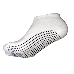 Deluxe White Non Slip Socks (per pair)