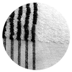 Black Stripe Super Gym Towel