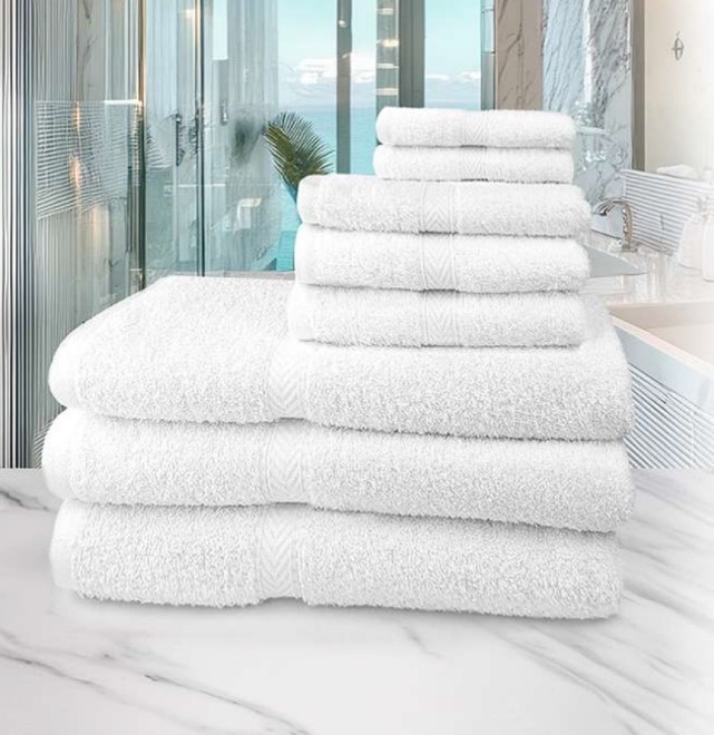 Oxford Gold Dobby Towel Collection bath towels, bargain towels, economy towels and bath towels, cheap towels, cheap bath towels, bulk bath towels